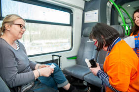 Pokaż zdjęcie: Akcja „Mam pociąg do działania” fot. Krzysztof Kalinowski/LoveKrakow.pl 