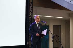 Pokaż zdjęcie: Rektor Gdańskiego Uniwersytetu Medycznego prof. dr hab. Marcin Gruchała