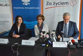 Pokaż zdjęcie: Briefing prasowy w ramach Konsultacji „Za życiem” z udziałem Doroty Habich, p.o. Prezesa PFRON  