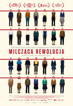 Pokaż zdjęcie: Plakat promujący film pt. „Milcząca Rewolucja” 