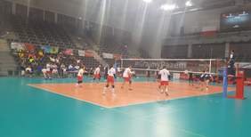 Pokaż zdjęcie: Europejski Turniej Zunifikowanej Piłki Siatkowej Olimpiad Specjalnych:Mecz: Polska1 i Polska 2