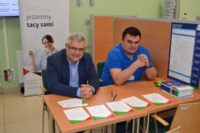 Pokaż zdjęcie: Pracownicy Warmińsko-Mazurskiego Oddziału PFRON