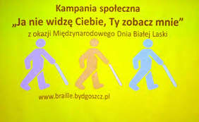Pokaż zdjęcie: Organiatorami konkursu są Kujawsko-Pomorski Specjalny Ośrodek Szkolno-Wychowawczy Nr 1 dla Dzieci i Młodzieży Słabo Widzącej i Niewidomej im. L. Braille’a w Bydgoszczy wraz ze Stowarzyszeniem „Visus Supremus” w Bydgoszczy 