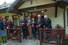 Uroczyste otwarcie mieszkania wspomaganego w Potoku