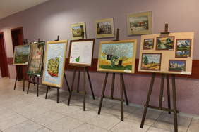 Pokaż zdjęcie: Wystawa prac