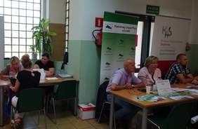 Pokaż zdjęcie: strefa dla ekspertów zaproszonych  lokalnych instytucji