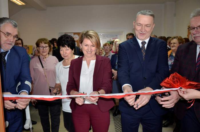 Pokaż zdjęcie: Uroczyste otwarcie fot. Starostwo Powiatowe w Łęcznej