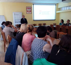 Pokaż zdjęcie: spotkanie poświęcone programowi Aktywny Samorząd 