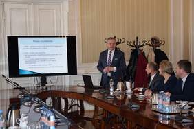 Pokaż zdjęcie: Posiedzenie Rady Programowej Małopolskiej KW OHP