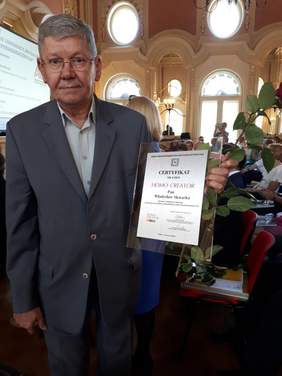 Pokaż zdjęcie: Władyslaw Skwarka Dyrektor Oddziału Łódzkiego PFRON- jeden z laureatów nagrody Homo Creator 