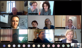 Pokaż zdjęcie: Uczestnicy Spotkania konsultacyjno - szkoleniowego „Programu wyrównywania różnic między regionami III” – edycja 2021