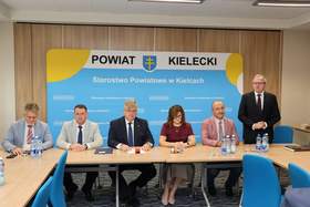 Przemawia dyrektor Oddziału Świętokrzyskiego Andrzej Michalski
