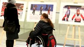 Pokaż zdjęcie: Wystawa „Pragnę Zwyciężać” na Uniwersytecie Ekonomicznym w Poznaniu