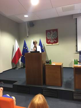 Pokaż zdjęcie: Pani Anna Skupień – Dyrektor Oddziału Wielkopolskiego PFRON 