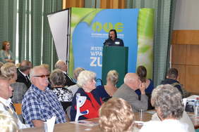 Pokaż zdjęcie: Przedstawiciele Policji mówili o bezpieczeństwie