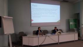 Pokaż zdjęcie: Prelegenci z PFRON