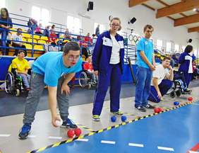 Pokaż zdjęcie: Uczestnicy XVI Powiatowego Turnieju Bocci w Dopiewie