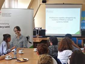 Pokaż zdjęcie: Pracodawcy podczas szkolenia