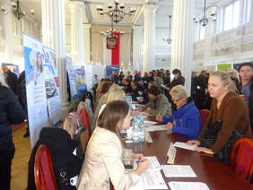 Uczestnicy Giełdy Pracy