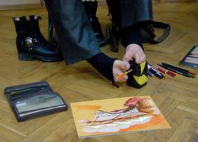 Pokaż zdjęcie: Stnisław Kmiecik - artysta malarz