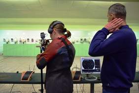 Zawodniczka podczas zawodów