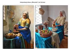 Pokaż zdjęcie: Interpretacja obrazu „Mleczarka” Jana Vermeera 