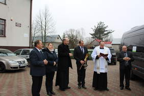 Pokaż zdjęcie: Poświęcenie pojazdu