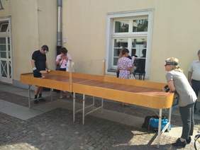 Pokaż zdjęcie: Showdown – tenis stołowy dźwiękowy