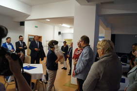 Pokaż zdjęcie: W wizycie uczestniczyli Poseł na Sejm RP Leszek Dobrzyński i Wicewojewoda Marek Subocz