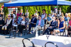 Pokaż zdjęcie: Uczestnicy uroczystości