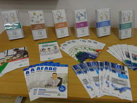 Ulotki przygotowane przez WUP dotyczące tematyki zatrudnienia