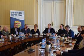 Pokaż zdjęcie: Posiedzenie Rady Programowej Małopolskiej KW OHP