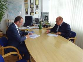 Zawarcie umowy w Oddziale Podkarpackim PFRON z Gminą Miasto Rzeszów