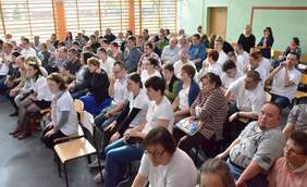 Pokaż zdjęcie: Zgromadzona widownia