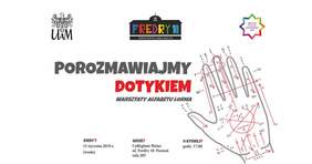 Pokaż zdjęcie: Plakat promujący bezpłatne warsztaty z podstaw Alfabetu Lorma