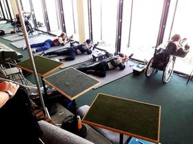 Zawodnicy podczas rywalizacji