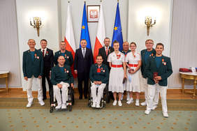 Pokaż zdjęcie: Reprezentanci Polski XVI Letnich Igrzyskach Paraolimpijskich w Tokio.