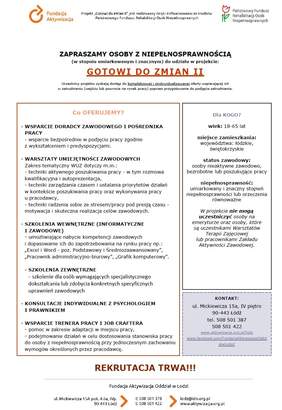 Pokaż zdjęcie: Informacje o projekcie