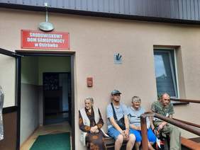 Pokaż zdjęcie: Pensjonariusze placówki 