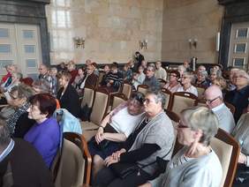 Uczestnicy Gali 70 lecia Śląskiego Oddziału PZG