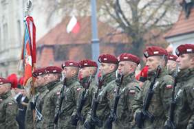 Pokaż zdjęcie: uroczystości obchodów Święta Niepodległości w Łodzi