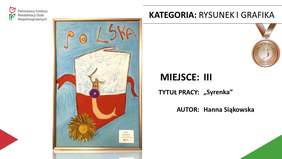 Pokaż zdjęcie: Hanna Siąkowska - autor pracy pt.: „Syrenka”