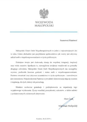 Pokaż zdjęcie: List od Piotra Ćwika - Wojewody Małopolskiego