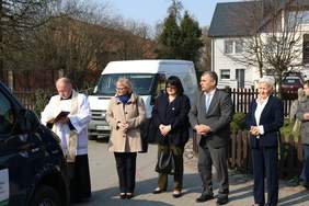 Pokaż zdjęcie: Poświęcenie pojazdu.