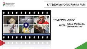 Pokaż zdjęcie: Łukasz Wiśniewski, Sławomir Pakuła - autorzy pracy pt.: „NIEmy”