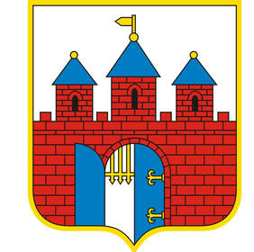 Herb Miasta Bydgoszczy jako symbol Patronatu Honorowego Mistrzostw - Prezydenta Miasta Bydgoszczy - Rafała Bruskiego