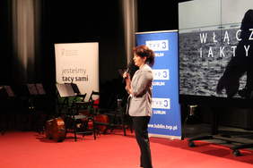 Pokaż zdjęcie: Agnieszka Bronicka trener Sekcji Olimpiady Specjalne ,,Kusy" WTZ Hrubieszów