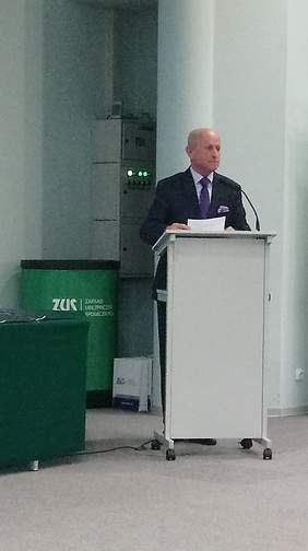 Pokaż zdjęcie: Dyrektor ZUS w Szczecinie dr Zbigniew Zalewski