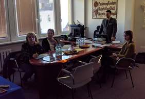 Pokaż zdjęcie: Prelekcja dot. zatrudnienia osób niepełnosprawnych