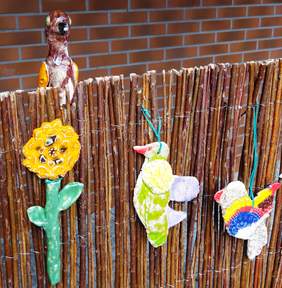 Prace wystawione na wernisażu